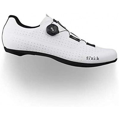 Fizik Tempo Overcurve R4 Cycling Shoe White Black 41.0 Men's