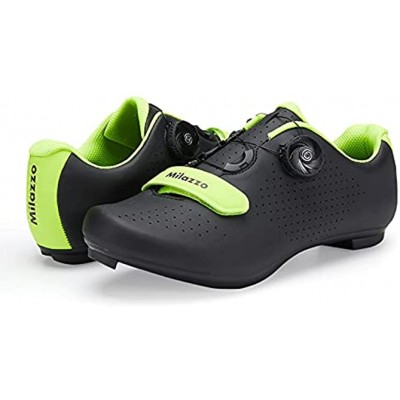 Milazzo Road Cycling Shoes Touring,Indoor Riding Shoe for Men Cleat SPD & Delta Compatible Road Bike Shoes