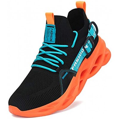 Nihaoya Men Athletic Walking Running Tennis Shoes Fashion Blade Sneakers