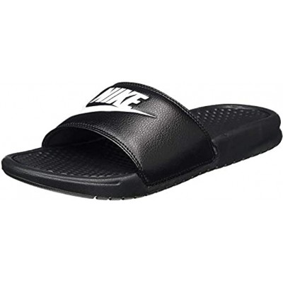 Nike Men's Benassi Just Do It Slide Sandal Core Black Cloud Black Jet Black numeric_8