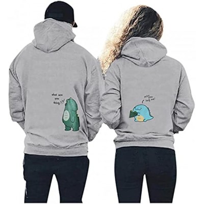 Cokino Couple Outfits Matching Sets,Plus Size Hoodie Sweatshirt for Women Long Sleeve Sweatsuits Couples Gifts