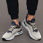 GUPTIAN Men's Club Sneaker Mens Running Shoe Non-Slip Wear-Resistant Soft Comfortable Strap Closure Outdoor Shoes