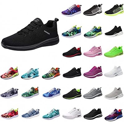 RUNMTE Couple Slip-On Fashion Casual Sports Shoes Unisex Comfortable Platform Walking Sneakers Outdoor Non-Slip Mesh Breathable Running Shoes for Men and Women Valentines Day Gifts Shoes