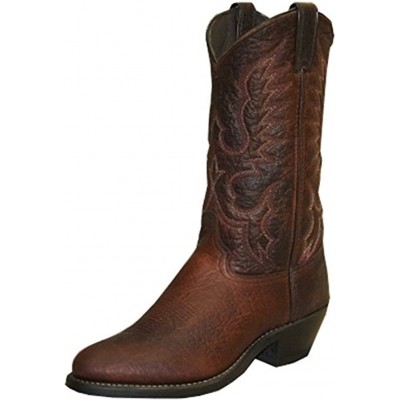 Abilene Men's Bison Leather Cowboy Boot