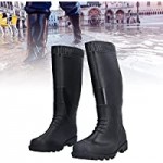 01 02 015 Rain Boot Wear Resistant Comfortable 42 Size Non Slip Waterproof Overshoe for Men for Hiking for Camping