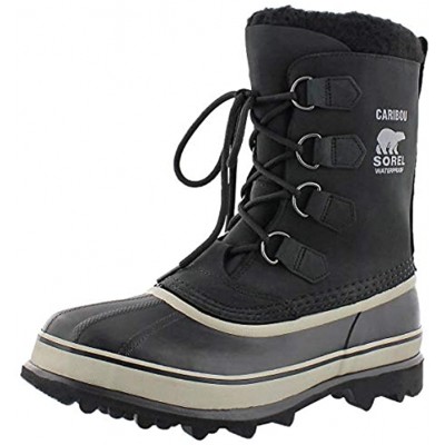 Mens Sorel Caribou Rain Winter Nubuck Snow Mid Calf Waterproof Boots