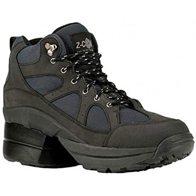 Z-CoiL Pain Relief Footwear Men's Outback Hiker Enclosed Coil Black Boots