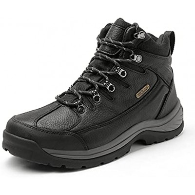 NORTIV 8 Men's Waterproof Steel Toe Work Boots Safety Construction Boots