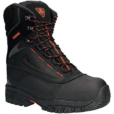 RefrigiWear Men's PolarForce Max Work Boots Leather Work Boots -40°F Comfort Rating