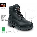 Timberland PRO 6IN Direct Attach Men's Black Steel Toe EH MaxTRAX Slip Resistant Boot 11.0 M