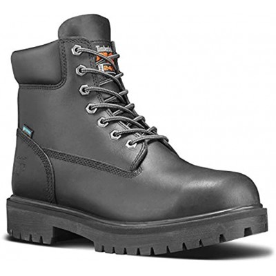 Timberland PRO 6IN Direct Attach Men's Black Steel Toe EH MaxTRAX Slip Resistant Boot 10.0 M