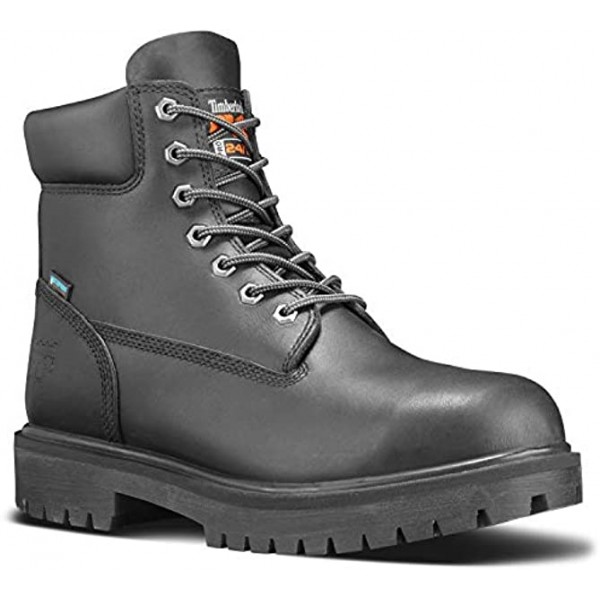 Timberland PRO 6IN Direct Attach Men's Black Steel Toe EH MaxTRAX Slip Resistant Boot 11.0 M