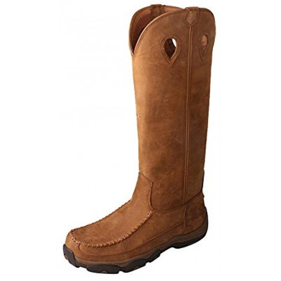 Twisted X Men's 17" Viperguard Snake Boots Slip-Resistant and Waterproof Knee-High Hunting Boots