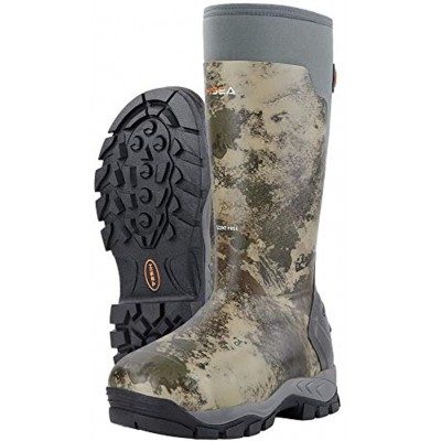 HISEA Apollo Pro 800G Insulated Hunting Boots Waterproof Durable Rubber Mud Boots with Arctic Grip Outsole