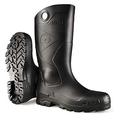 DUNLOP 8677510 Chesapeake Boots 100% Waterproof PVC Lightweight and Durable Protective Footwear Size 10