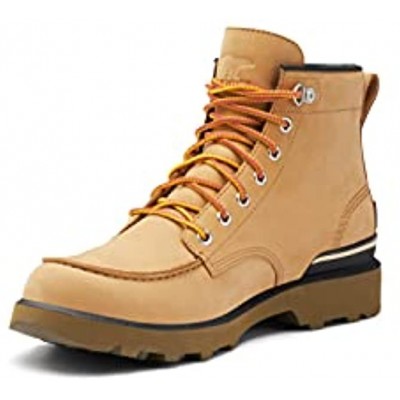 SOREL Men's Caribou Moc WP Boot — Waterproof Leather Rain Boots