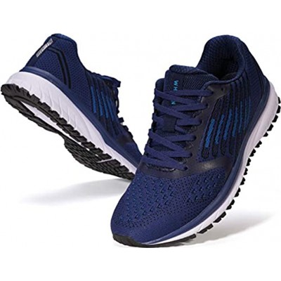 Joomra Men's Supportive Running Shoes Cushioned Lightweight Athletic Sneakers