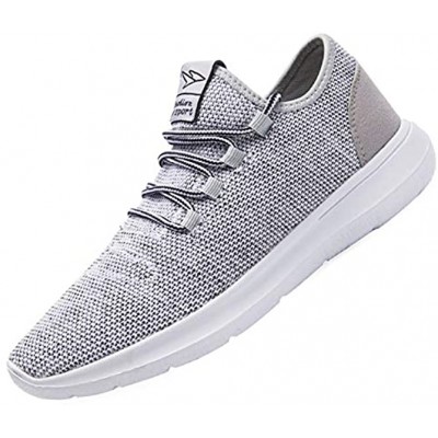 KEEZMZ Men's Running Shoes Fashion Breathable Sneakers Mesh Soft Sole Casual Athletic Lightweight