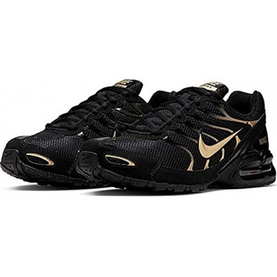 Nike Men's Air Max Torch 4 Running Shoe 10.5 Black Gold,Medium