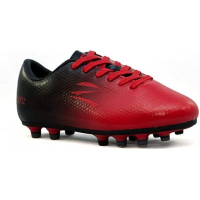 zephz Wide Traxx Black Space Cherry Soccer Cleat